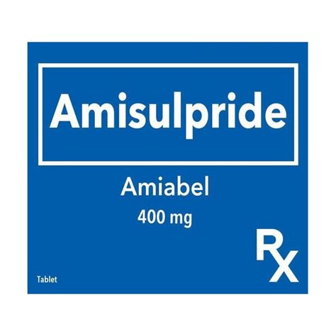 Buy Amiabel amisulpride 400mg film-coated tablet 1's online with MedsGo. Price - from ₱130.60