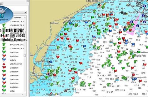 Georgetown, Myrtle Beach, Little River Fishing Spots - South Carolina ...