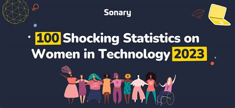 100 Shocking Statistics on Women in Technology (2023) | Sonary