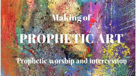 Prophetic art - Prophetic Worship And Intercession - making of time lapse art tutorial - YouTube