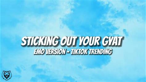 Sticking Out Your Gyatt (Emo Version) TikTok Trending Audio - YouTube