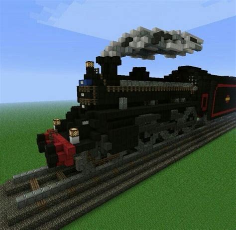 Minecr4ft_biome build train all aboard | Amazing minecraft, Train ...