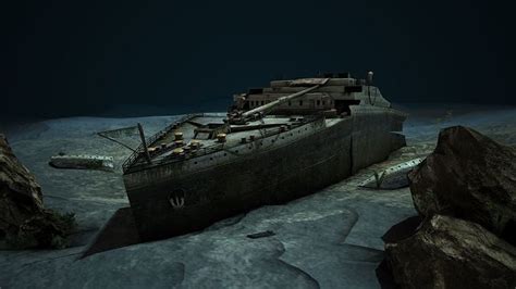 3D model Titanic Wreck VR / AR / low-poly | CGTrader