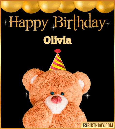 Happy Birthday Olivia GIF 🎂 Images Animated Wishes【28 GiFs】