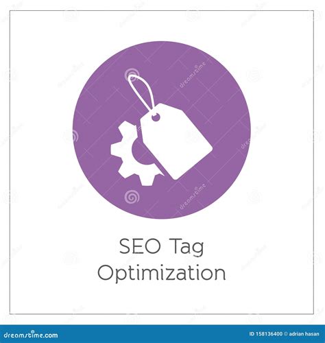 SEO Tags Optimization Simple Logo Icon Vector Ilustration Stock Vector ...