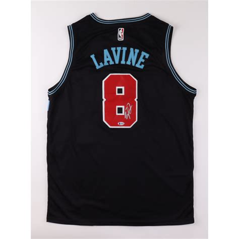 Zach LaVine Signed Bulls Jersey (Beckett COA) | Pristine Auction