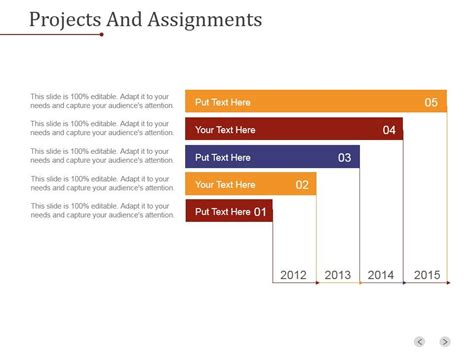 Projects And Assignments Template 1 Ppt PowerPoint Presentation Design ...