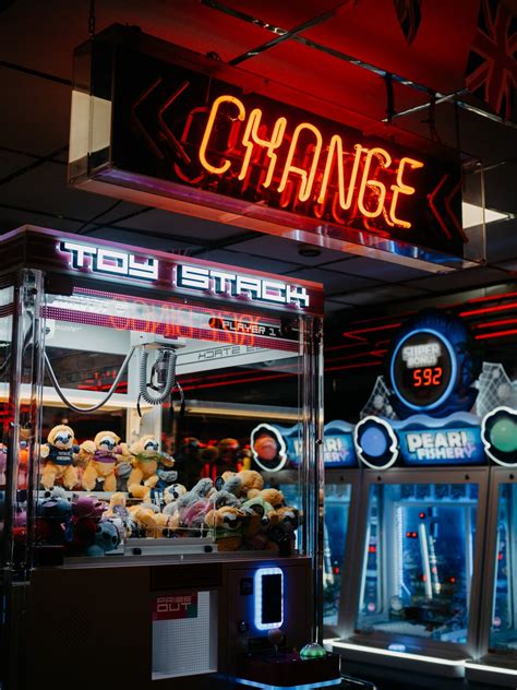 Neon over Arcade Games · Free Stock Photo