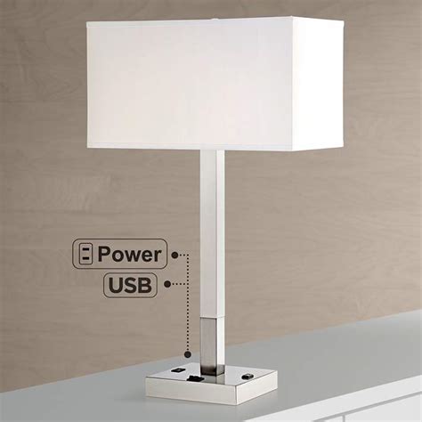 lamp with usb port - Small Space Ideas & Solutions Room & Board