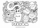 Coloriage N°125  Mignon Kawaii Nourriture sketch template