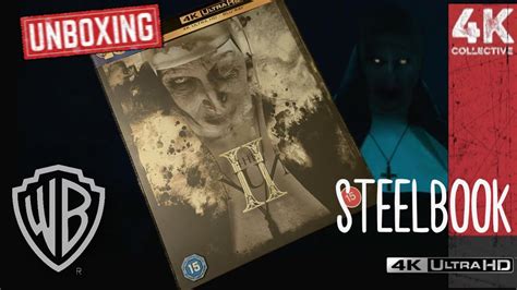 The Nun II 4K UltraHD Blu-ray steelbook unboxing - YouTube