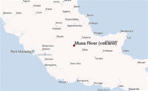 Musa River (volcano) Mountain Information