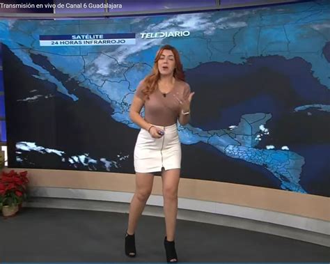 Unknown Weather girl, Canal 6, Guadalajara, Mexico : r/WeatherGirls