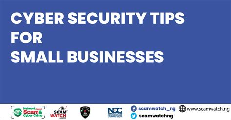 Cyber Security Tips For Small Businesses | Scamwatch Nigeria