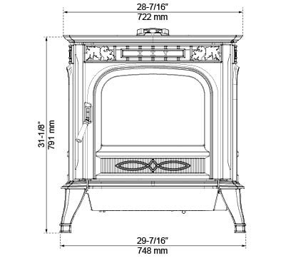 Harman XXV Pellet Stove – Seed – Pellet Stoves – Wood Stoves – Lawn ...