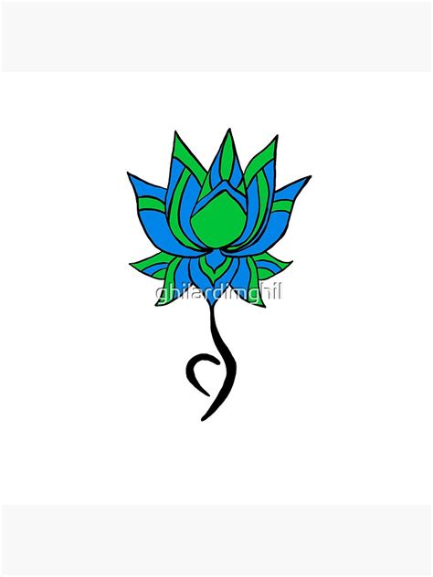 "NEDA lotus symbol & colors" Poster for Sale by ghilardimghil | Redbubble