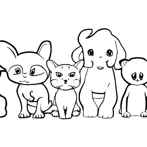 Cute Animals Drawings · Creative Fabrica