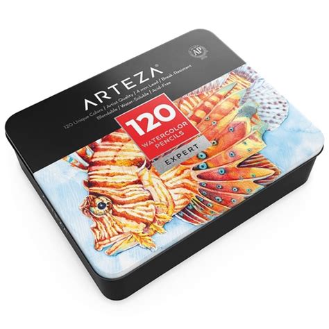 Arteza Colored Pencils 120 Color Chart