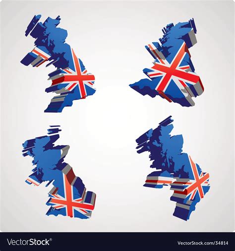 UK flag Royalty Free Vector Image - VectorStock