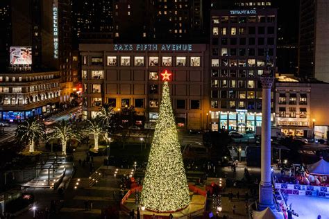 Union Square Christmas Tree Lighting - CrawlSF