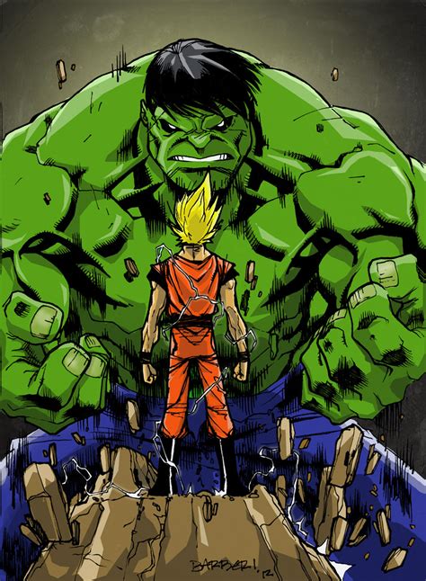 Goku vs Hulk | DReager1's Blog