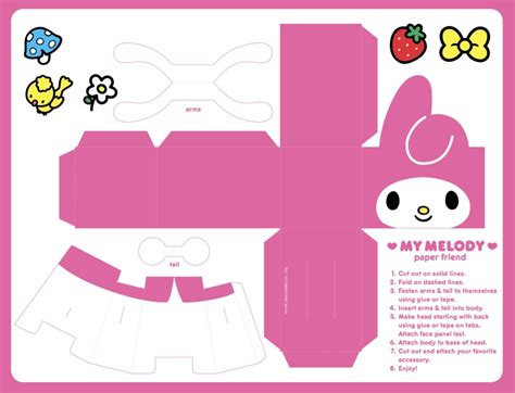 View All Character Goodies | Hello kitty crafts, Paper doll template ...