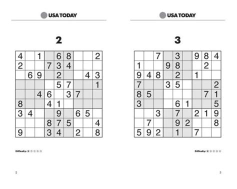 Printable USA Today Sudoku Puzzles - Lyana Printable Sudoku