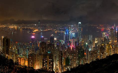 High rise buildings, city, cityscape, Hong Kong, China HD wallpaper ...