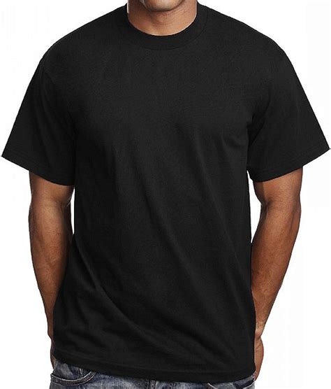 Amazon.com: 3 Pack Men's Plain Black T Shirts Pro 5 Athletic Blank Tees: Clothing