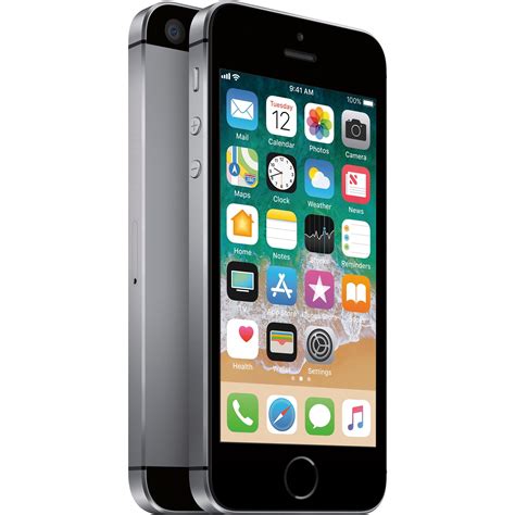 Refurbished iPhone SE 128GB - Space Gray - Locked AT&T | Back Market