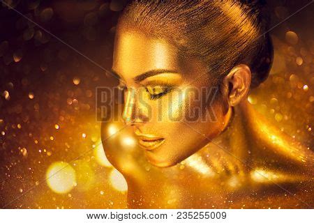 Fashion Art Golden Image & Photo (Free Trial) | Bigstock