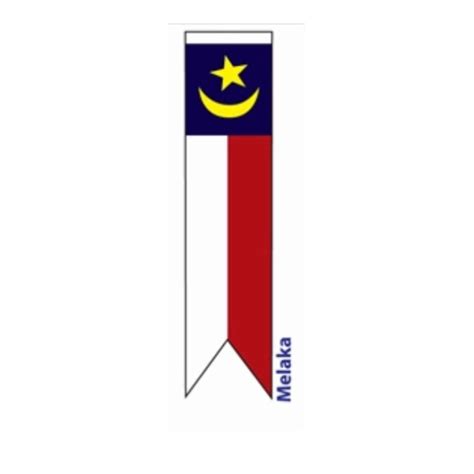 Malacca Flag / Bendera Melaka (60 x 240 cm) | Shopee Malaysia