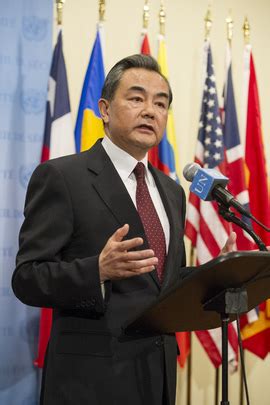 United Nations Photo: Foreign Minister of China Speaks to Press