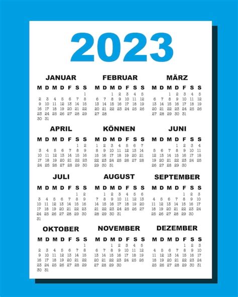 Calendar 2023 Germany – Get Calendar 2023 Update