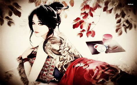 Japanese Geisha Wallpapers - Top Free Japanese Geisha Backgrounds - WallpaperAccess