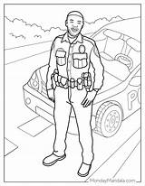 48 Police Coloring Pages Free PDF Printables sketch template