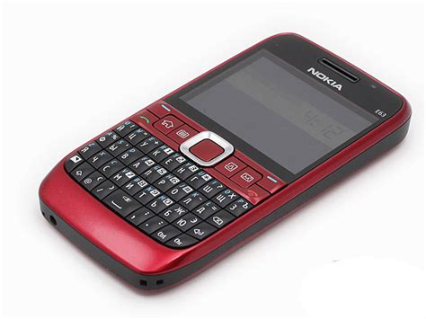 Hot Original Nokia E63 Red Unlocked QWERTY Keypad Wifi 3G Mobile Bar Cell Phone | eBay