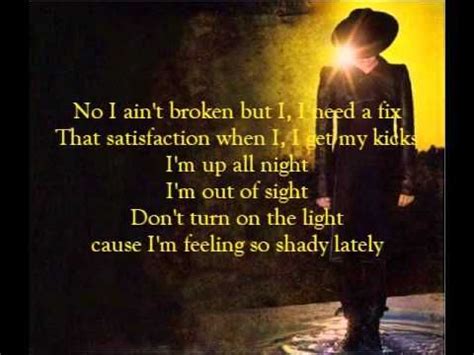 Adam Lambert - Shady (lyrics) | Runnin lyrics, Adam lambert, Lyrics