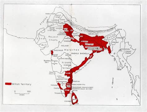 Map of India 1800 AD. Courtesy:://peopleofindia1868-... | Download ...