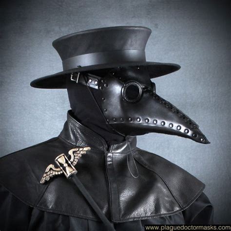 Long Beak Plague Doctor Mask For Sale, Plague Doctor Costume Cosplay ...