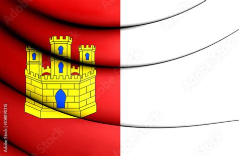 Flag of Castile-La Mancha, Spain. - Buy this stock illustration and ...