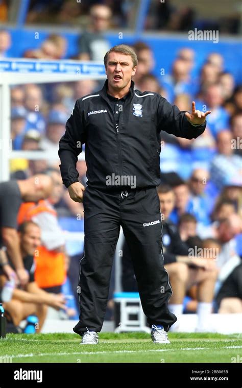 Lee Clark, Birmingham City manager Stock Photo - Alamy