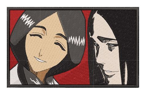 Anime Embroidery Pattern Bleach Unohana Faces - A.G.E Store