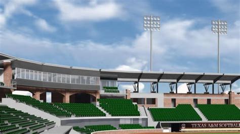 New Texas A&M softball and track stadium renderings | News | theeagle.com