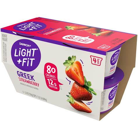 Dannon Light And Fit Strawberry Greek Yogurt Nutrition | Besto Blog