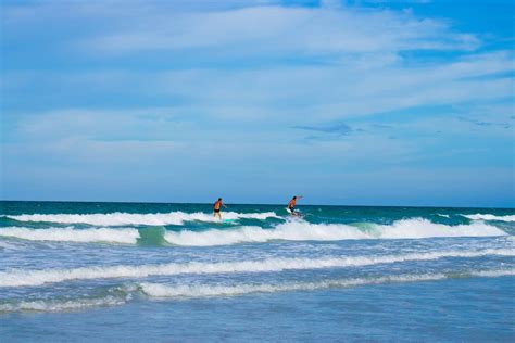 This Florida Town Has 17 Miles of White-sand Beach and Some of the Best Surfing in the U.S.