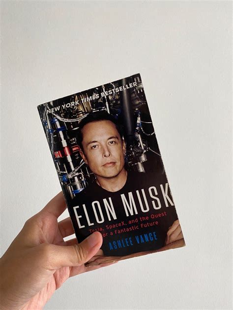 Elon Musk by Ashlee Vance, Hobbies & Toys, Books & Magazines, Fiction ...