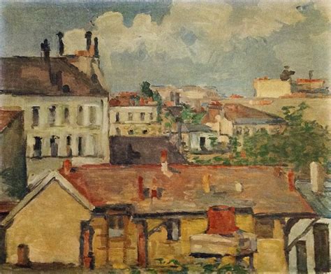 Cezanne St Faubourg in Springtime Collotype Fine Art Modernist Print — Collotype Prints | Paul ...