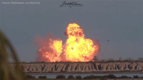 SpaceX's Starship SN10 explodes following test launch - ABC7 Chicago