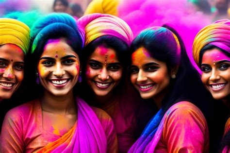 Premium Photo | Holi festival india